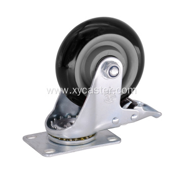 4 Inch Locking Caster Wheels with Brake